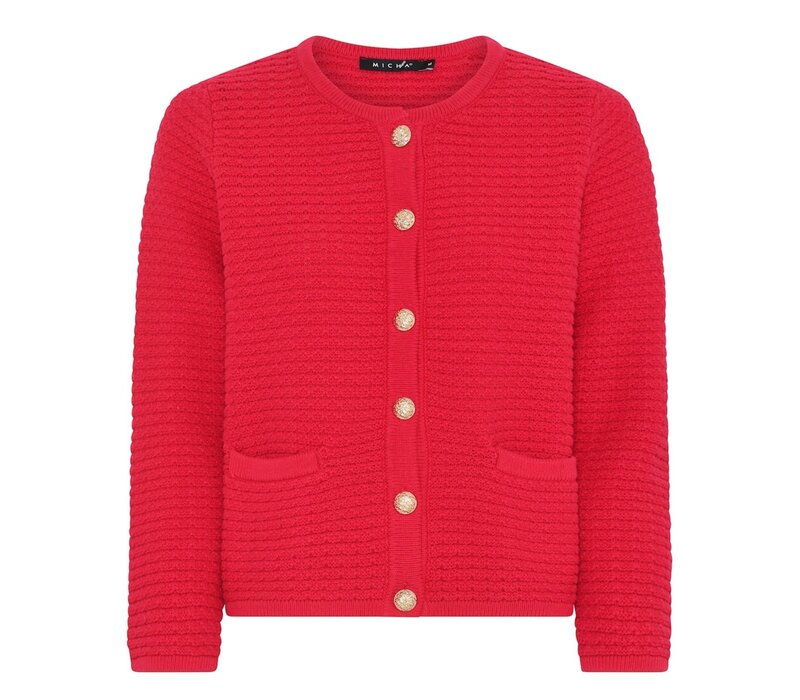 Micha 143 276 Raspberry Red Cardigan