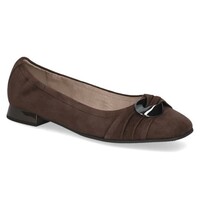 Caprice 22105 Brown Suede Deco Shoes