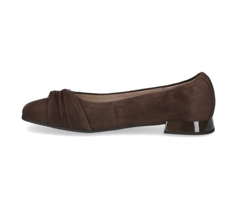 Caprice 22105 Brown Suede Deco Shoes