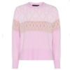 Micha S/S Micha 180 154 Rose/Sand Soft Sweater