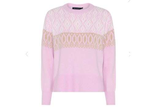 Micha S/S Micha 180 154 Rose/Sand Soft Sweater