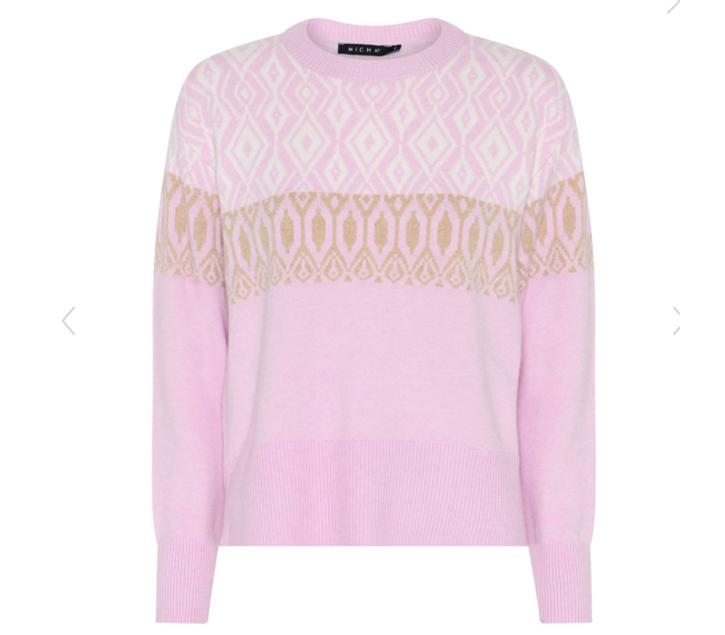 Micha 180 154 Rose/Sand Soft Sweater