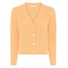 Micha S/S Micha 144 218 Peach Knit Cardigan