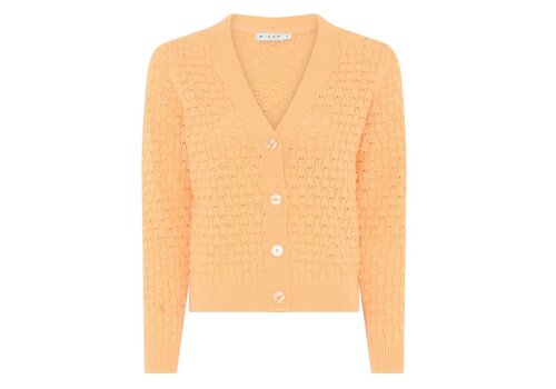 Micha S/S Micha 144 218 Peach Knit Cardigan