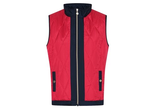Micha S/S Micha 105 385 Red/Navy Gilet