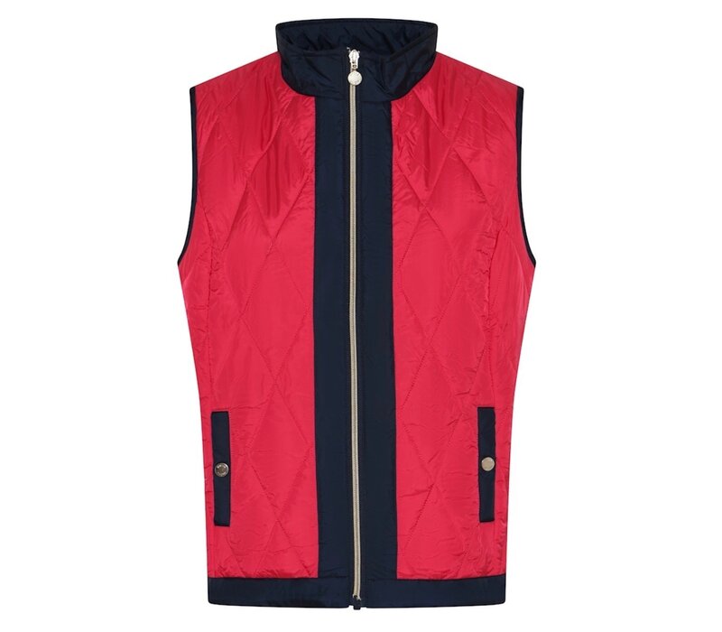 Micha 105 385 Red/Navy Gilet
