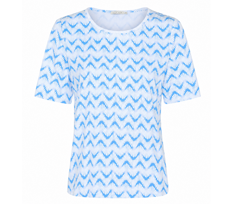 Micha 181 189 Blue Wave Stretch Top