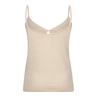 EsQualo 27204 Gold Lurex Camisole Top