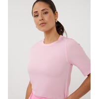 Esqualo 30017 Rose Pink Rib T-Shirt