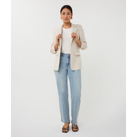 Esqualo 10045  Light Sand Linen Look Blazer