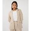 EsQualo S/S EsQualo 17005 Linen Stripe Blazer