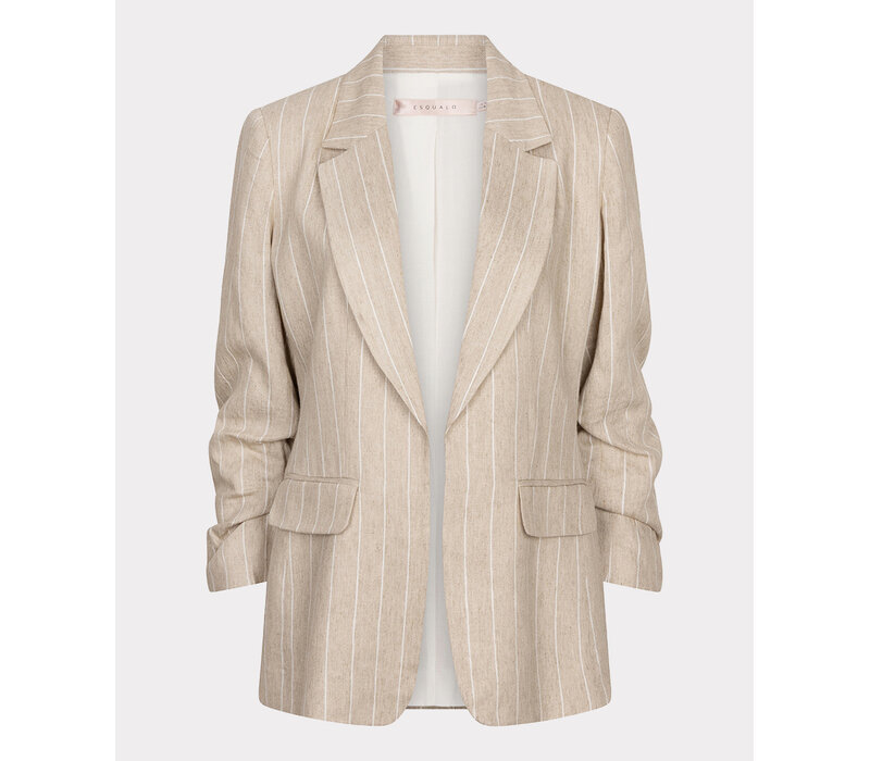 EsQualo 17005 Linen Stripe Blazer