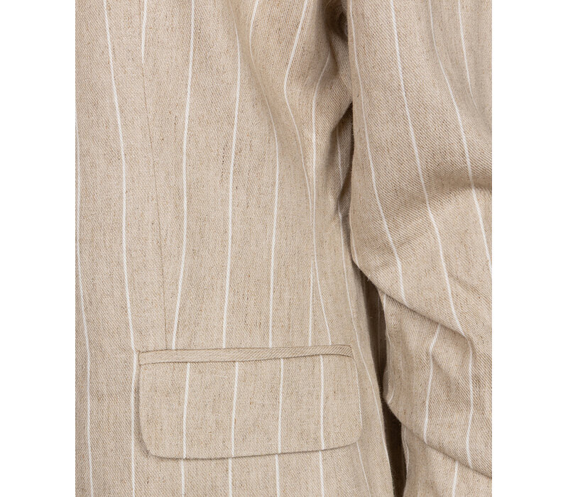 EsQualo 17005 Linen Stripe Blazer