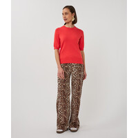 Esqualo 12001 Leopardprint Trousers