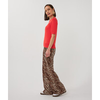 Esqualo 12001 Leopardprint Trousers