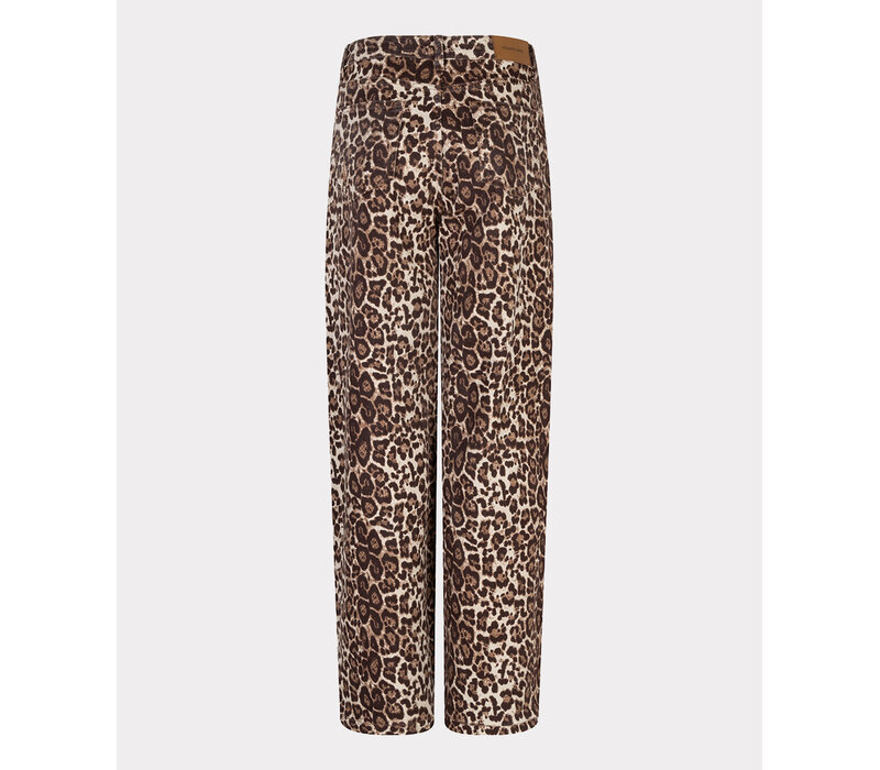 Esqualo 12001 Leopardprint Trousers
