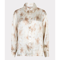 Esqualo 14014 Beige Print Blouse