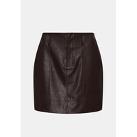MD’M 36911907 Mahogany Faux Leather Skirt