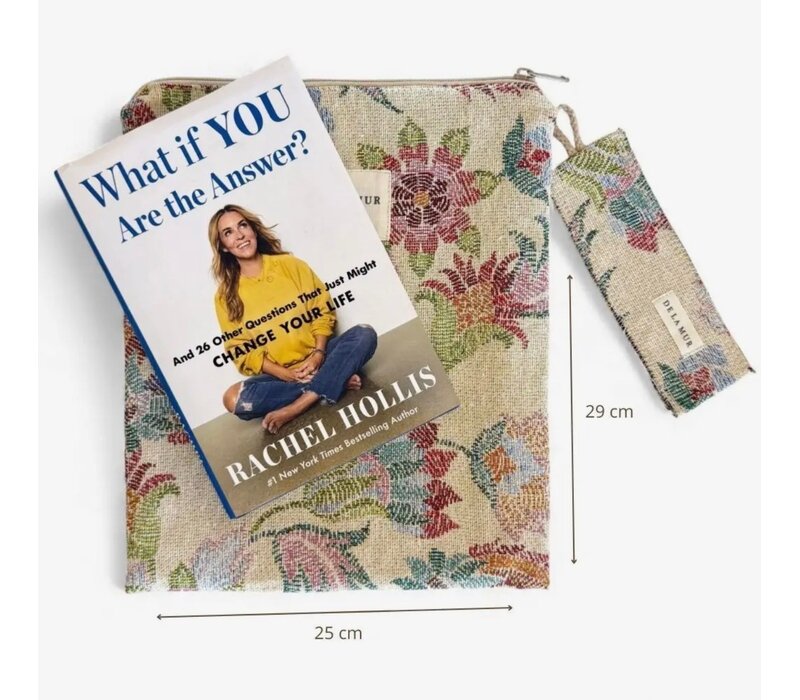 DE LA MUR 866 Fabric Bookcover & Bookmark