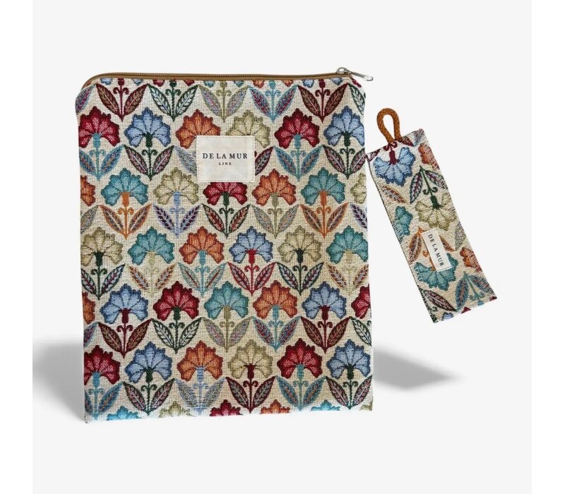 DE LA MUR 897 Fabric Bookcover & Bookmark