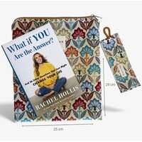 DE LA MUR 897 Fabric Bookcover & Bookmark