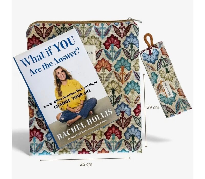DE LA MUR 897 Fabric Bookcover & Bookmark