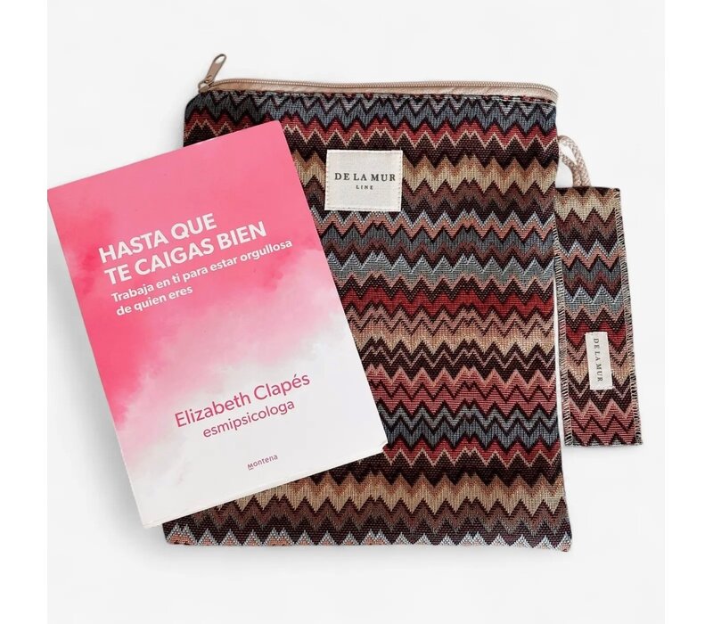 DE LA MUR 674 Fabric Bookcover & Bookmark