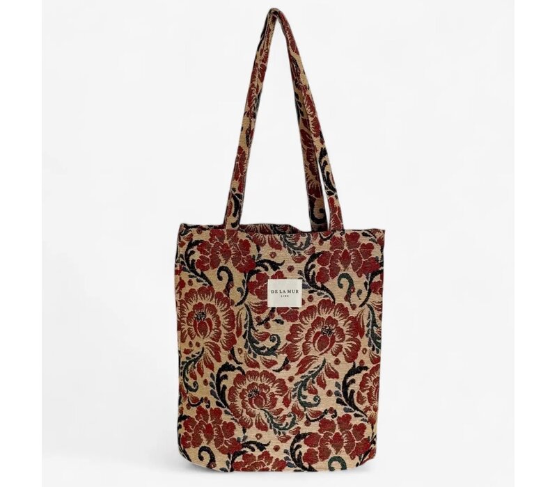 DE LA MUR “BOSPADAM” Fabric Shoulder Bag