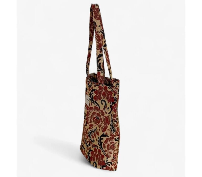 DE LA MUR “BOSPADAM” Fabric Shoulder Bag