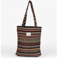DE LA MUR “BOSPPIPER” Fabric Shoulder Bag