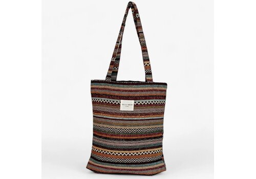 DE LA MUR DE LA MUR “BOSPPIPER” Fabric Shoulder Bag