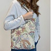 DE LA MUR DE LA MUR “BOSBCCOLOR” Fabric Bag w/Zip