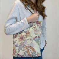 DE LA MUR “BOSBCCOLOR” Fabric Bag w/Zip