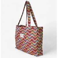 DE LA MUR “BOSZQUEEN” Large Fabric Bag