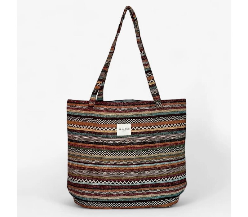 DE LA MUR “BOSGPIPER” Large Fabric Bag