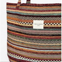 DE LA MUR “BOSGPIPER” Large Fabric Bag