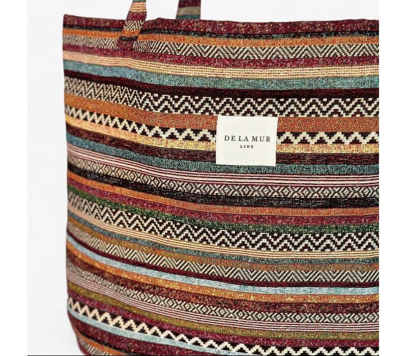 DE LA MUR “BOSGPIPER” Large Fabric Bag