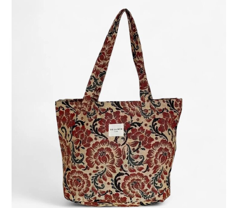 DE LA MUR “BOSGADAM” Large Fabric Bag