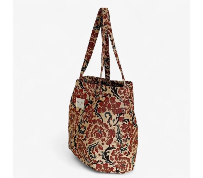 DE LA MUR “BOSGADAM” Large Fabric Bag