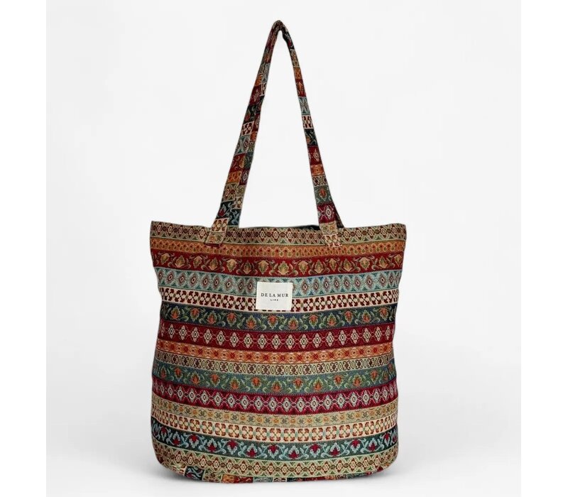 DE LA MUR “BOSGSANE” Large Fabric Bag