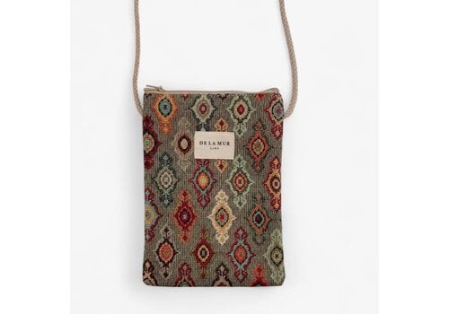 DE LA MUR DE LA MUR “PMTRIGO” Fabric Phone Bag