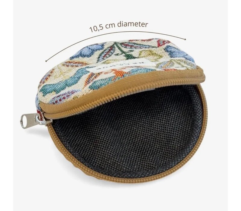DE LA MUR “MONREFLORA” Circle Purse