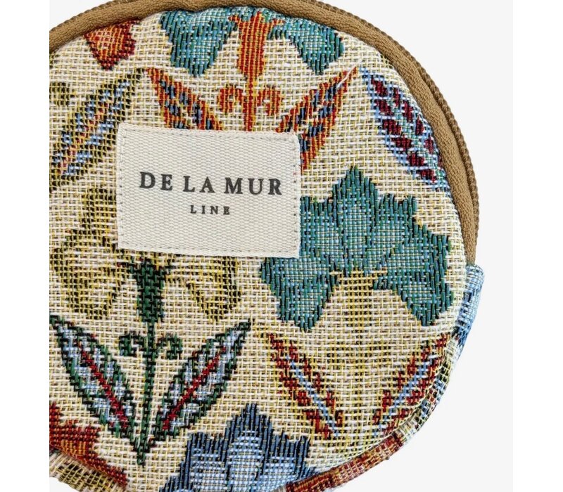 DE LA MUR “MONREFLORA” Circle Purse
