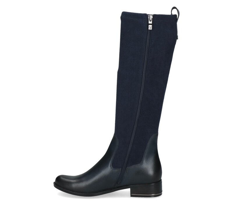 Caprice 25514 Navy Comb Knee Hi Boots