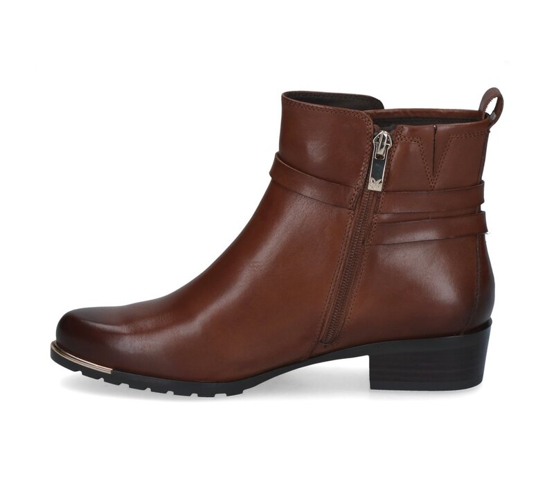 Caprice 25307 Cognac Comb Ankle Boot