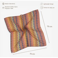 DE LA MUR Autumnal Scarf “SALT”