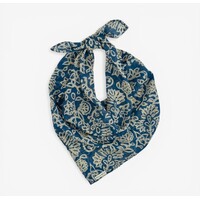 DE LA MUR Blue multi Scarf “AKAY”