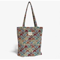 DE LA MUR “BOSPCFLORA” Fabric Bag w/Zip