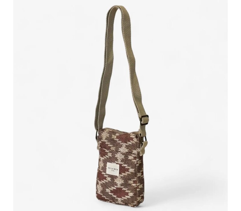 DE LA MUR “PM2ERAL” X-Body Phone Bag