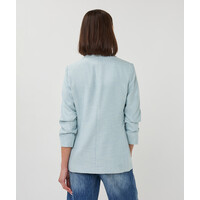 EsQualo 10045 Blue Linen Look Blazer